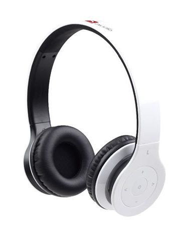 Slušalice sa mikrofonom bežične bluetooth GEMBIRD BHP-BER-W, Berlin, white, +control buttons