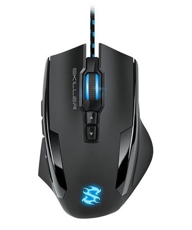 Miš SHARKOON gaming Skiller SGM1 OPT U, optički, 10800 dpi, 12 buttons, USB