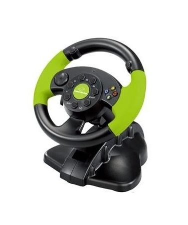 Volan ESPERANZA HIGH OCTANE, +pedale, za PC, XBOX 360, PS2, PS3, EG104