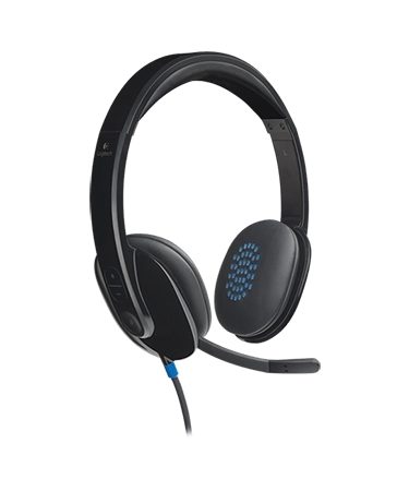 Slušalice sa mikrofonom, Logitech H540, USB, Noise-Cancelling, 981-000482, 981-000480