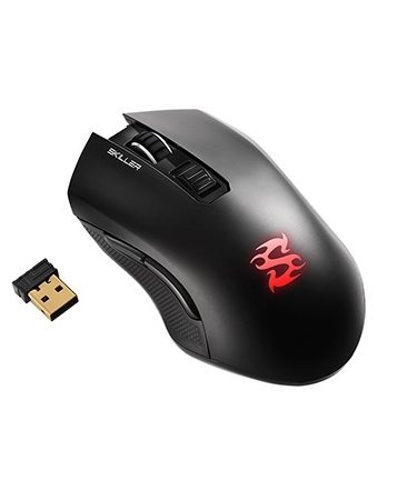 Miš SHARKOON gaming Skiller SGM3, black, optical, 6000 dpi, 7 buttons, USB