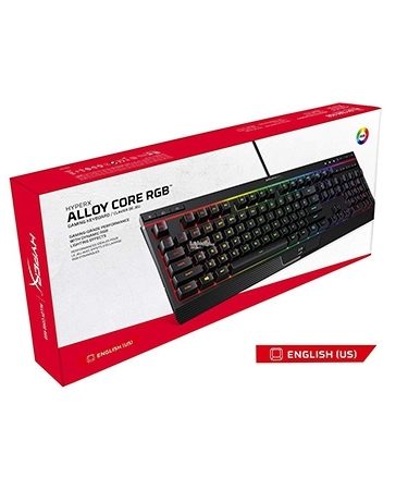 Tastatura HyperX Alloy Core RGB Gaming Keyboard, US HX-KB5ME2-US 4P4F5AA