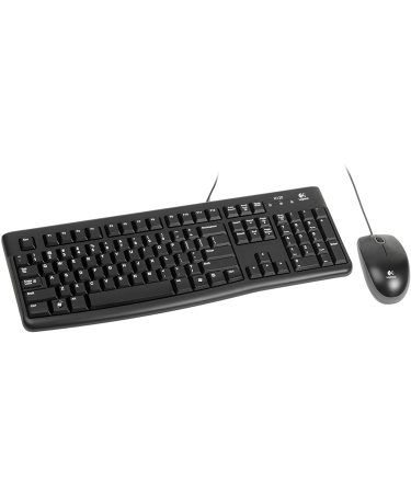 Tastatura + miš LOGITECH MK120, black, USA layout 920-002562