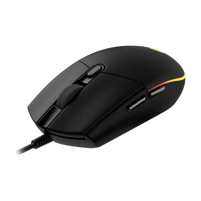 Miš LOGITECH G102 LIGHTSYNC, gaming, BLACK, 910-005823