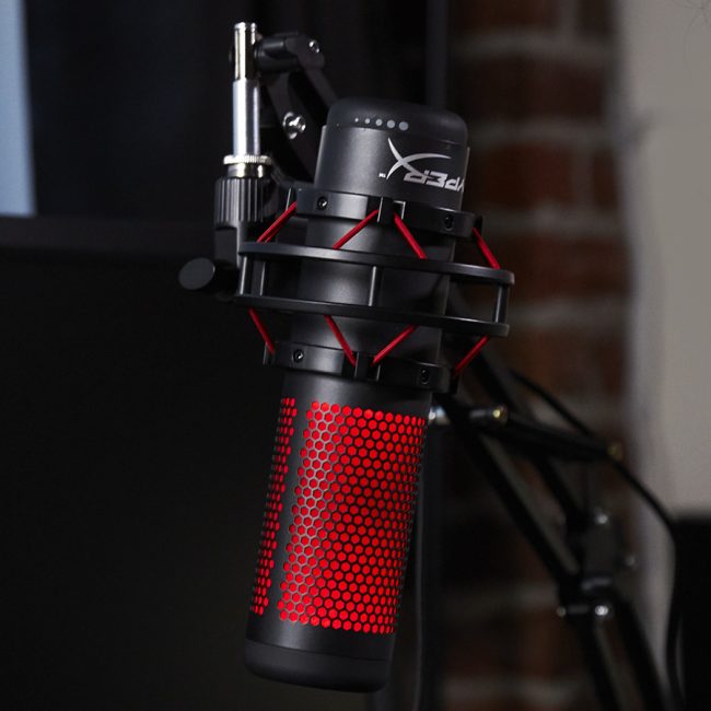 Mikrofon HyperX QuadCast Microphone	 HX-MICQC-BK 4P5P6AA - Image 7