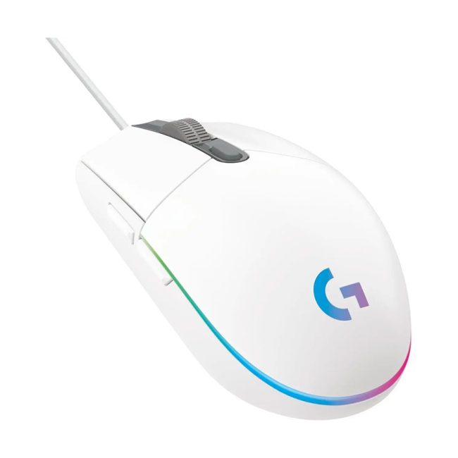 Miš LOGITECH G102 LIGHTSYNC Gaming Mouse - WHITE - EER, 910-005824