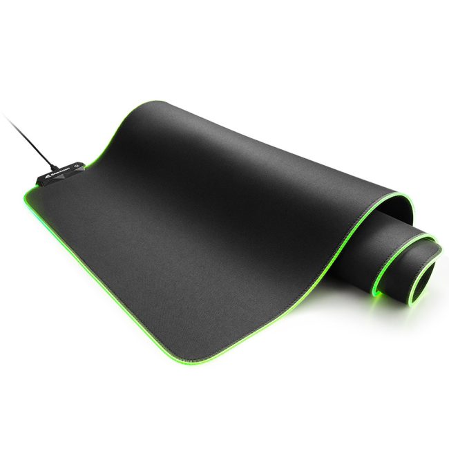 Podloga za miš SHARKOON gaming 1337 Mat RGB V2 900, 900 x 425 x 3 mm - Image 2