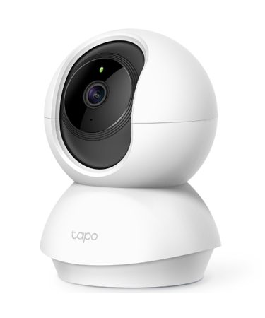 TP-LINK Tapo-C210 Home Security Wi-Fi Camera 3MP (2304x1296),2.4 GHz, Horizontal 360 , Pan,Tilt, Motion Detection,Notifications, Sound,Light Alarm
