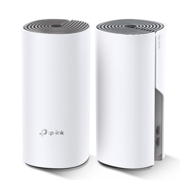 Access Point TP-Link AC1200 Whole-Home Mesh Wi-Fi System, 300Mbps at 2.4GHz, 2 10/100Mbps Ports, 2 internal antennas,MU-MIMO, DECO-E4(2-PACK) - Image 2