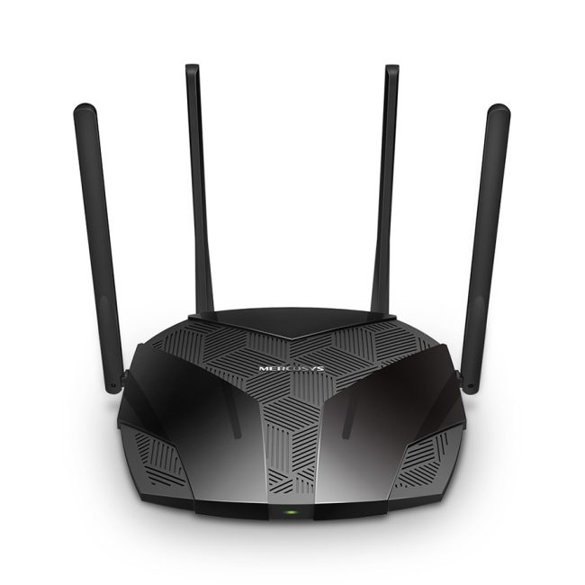 ROUTER Mercusys MR70X  AX1800 Dual-Band WiFi 6 Router Optimal WiFi 6 speeds reaching up to 1.8 Gbps, 4× multi-directional high-gain antennas - Image 2