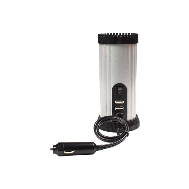 DC-AC inverter za auto GEMBIRD, in12Vout220V 150W EG-PWC150-01 - Image 2