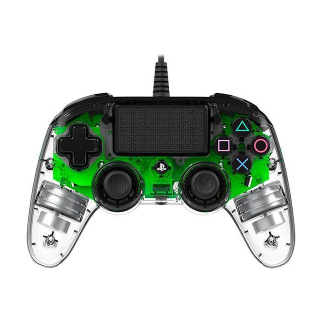 Bigben PS4 Nacon Compact Light Wired Controller prozirno-zeleni - Image 3