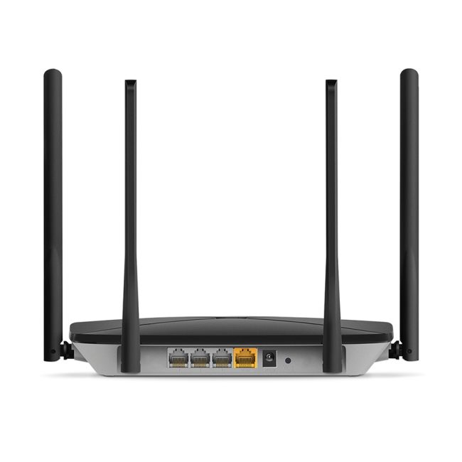 MERCUSYS AC12G AC1300 Dual Band Wireless Router 867Mbps 5GHz 300Mbps 2.4GHz 10/100/1000M WAN 10/100/1000M LAN 4fixed ant - Image 2