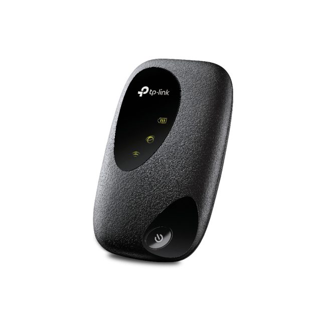 ROUTER TP-Link M7000 150Mbps 4G LTE Mobile Wi-Fi, 300 Mbps at 2.4 GHz, 4G Cat4 150/50 Mbps, LTE-FDD/LTE-TDD/HSPA+/UMTS, tpMiFi App, 2000 mAH Rechargea