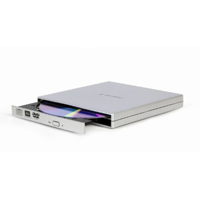 EXT.DVD RW GEMBIRD, DVD-USB-02-SV, silver