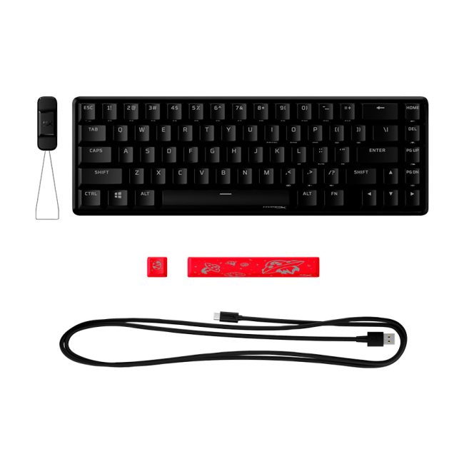 Tastatura HyperX Alloy Origins 65 Mechanical Gaming Keyboard - HX Red (USLayout) 4P5D6AA - Image 2