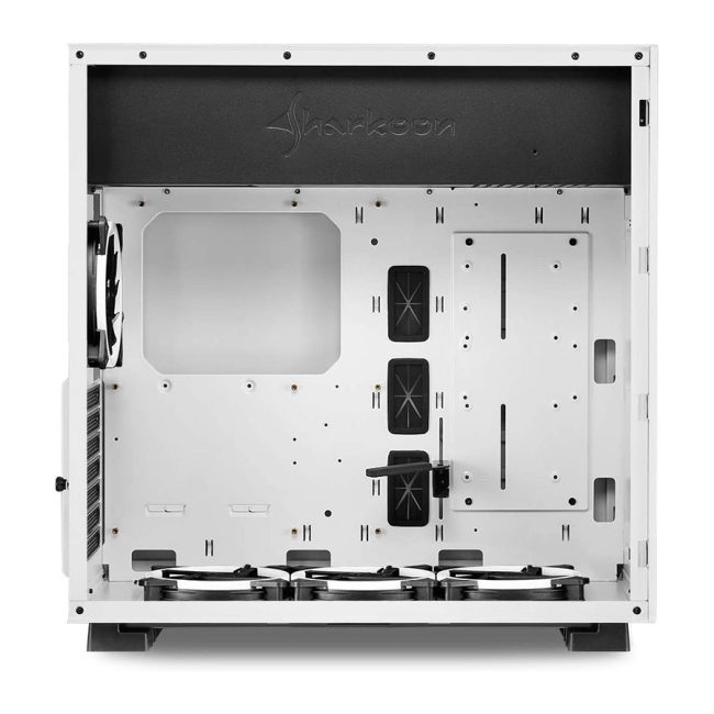 Kućište SHARKOON gaming, PURE STEEL RGB ATX, White - Image 3