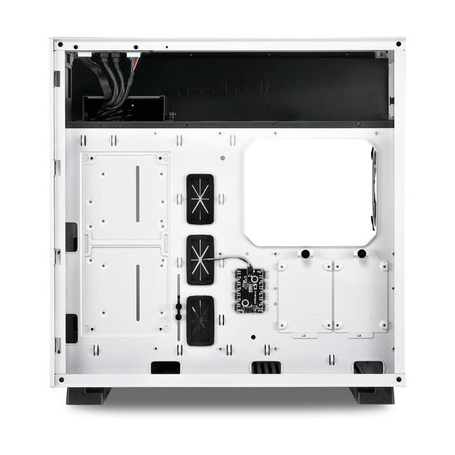 Kućište SHARKOON gaming, PURE STEEL RGB ATX, White - Image 4