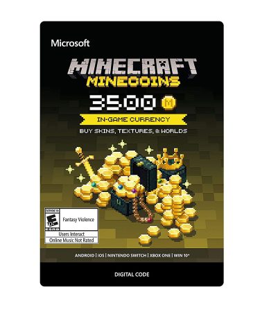 Minecraft 3500 Minecoins /Digital