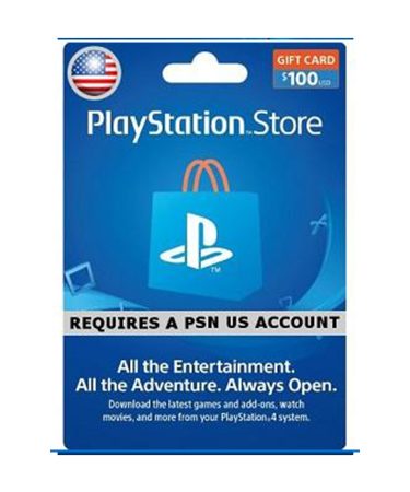Playstation Network - United States 100$