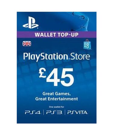 Playstation Network - United Kingdom 45L
