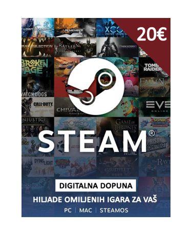Steam gift card 20€ - Global