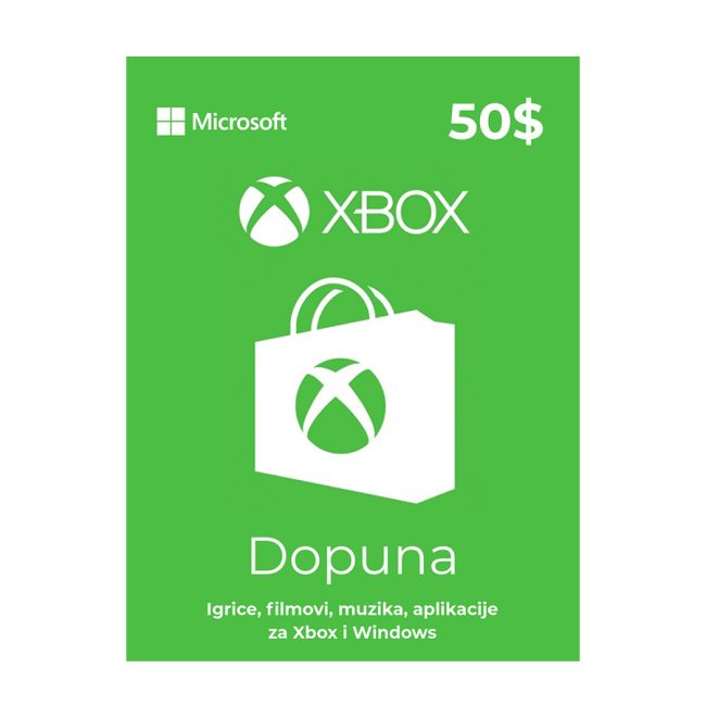 XBOX gift card 50$ - United States