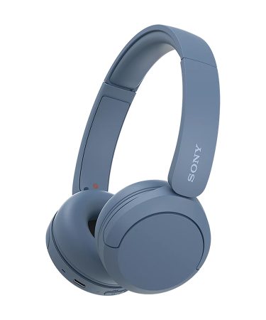 Sony bežične slušalice CH520. baterija do 50h, brzo punjnje. mikrofon. boja plava WHCH520L.CE7