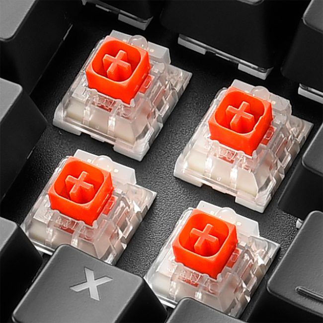 Tastatura SHARKOON gaming mechanical, SKILLER SGK60, Kailh BOX Red Switch Technology - Image 5