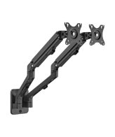 NOSAČ ZA DVA MONITORA GEMBIRD MA-WA2-01, montaža na zid, 17”-27”, up to 7 kg