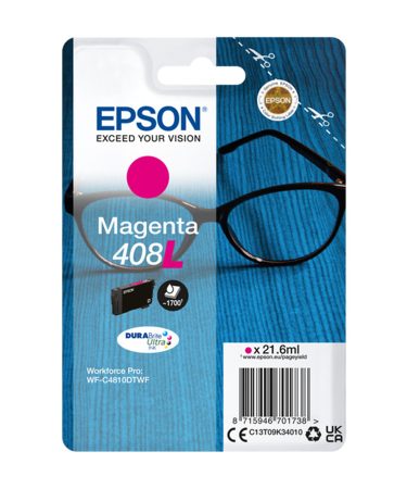 Tinta Epson DURABrite Ultra Spectacles 408/408L magenta