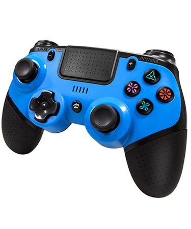 Game Pad gaming RAMPAGE Snopy SG-RPS4 PLUS Bluetooth, PS4/PC/Android/IOS/Nintendo Switch, Blue,  Dual Vibration Joypad
