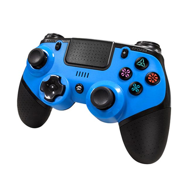 Game Pad gaming RAMPAGE Snopy SG-RPS4 PLUS Bluetooth, PS4/PC/Android/IOS/Nintendo Switch, Blue,  Dual Vibration Joypad