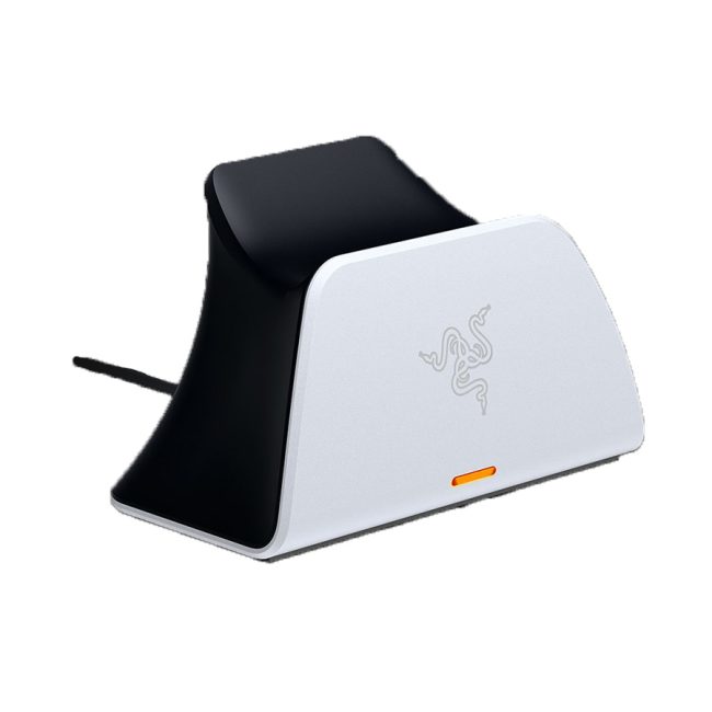 Razer Quick Charging Stand for PlayStation 5 PS5 – White – FRML Packaging RC21-01900100-R3M1