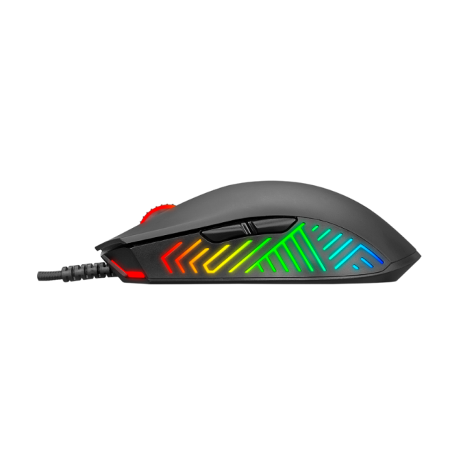 Miš gaming RAMPAGE SMX-R78 SHARPER FULL RGB 12400dpi macro, profesionalni E-SPORT - Image 2