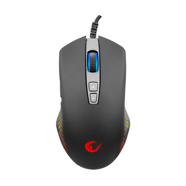 Miš gaming RAMPAGE SMX-R78 SHARPER FULL RGB 12400dpi macro, profesionalni E-SPORT - Image 5