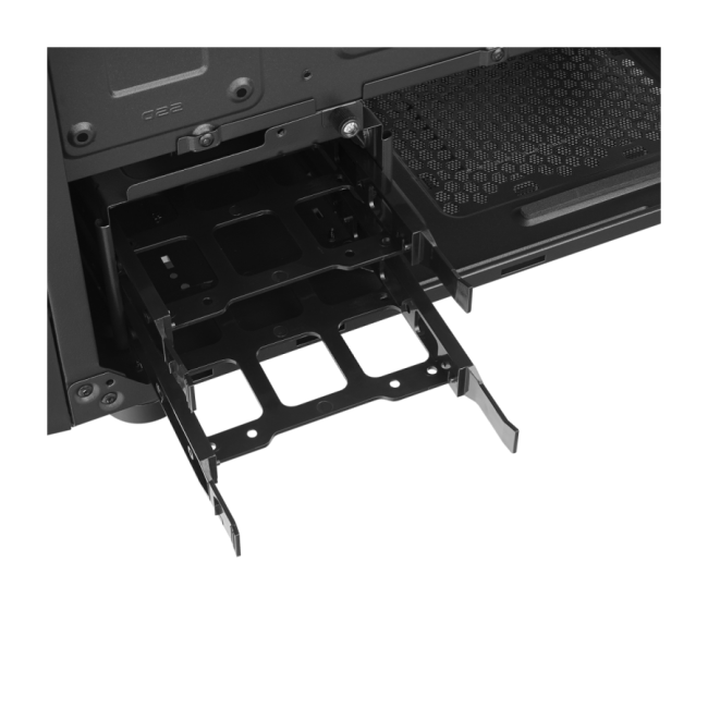 Kućište gaming RAMPAGE TRIANGLE, ATX, ventilatori 4x120mm, Auto RGB, glass, Mid-Tower - Image 5