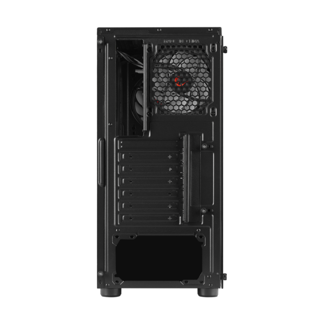 Kućište gaming RAMPAGE TRIANGLE, ATX, ventilatori 4x120mm, Auto RGB, glass, Mid-Tower - Image 7