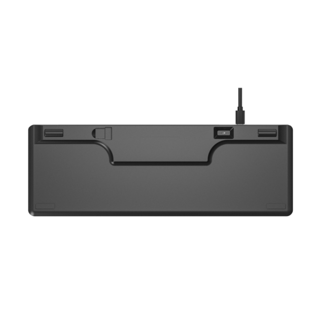 Tastatura gaming RAMPAGE REBEL black, Mechanical, Low Profile, red switch, US Layout, Rainbow - Image 6