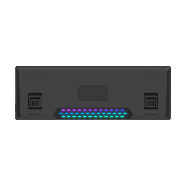 Tastatura gaming RAMPAGE RADIANT K11 black, Type-C, RGB, red switch, US layout, pudding keycaps - Image 6