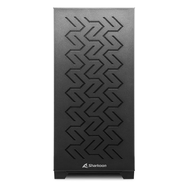 Kućište SHARKOON gaming, MS-Z1000 bk, black, ventilatori 1x80mm PWM, 3x120mm PWM, Micro-ATX - Image 2