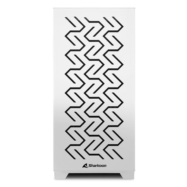 Kućište SHARKOON gaming, MS-Z1000 wh, white, ventilatori 1x80mm PWM, 3x120mm PWM, Micro-ATX - Image 2