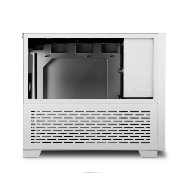 Kućište SHARKOON gaming, MS-Y1000 wh, white, ventilatori 1x80mm PWM, 3x120mm PWM, Micro-ATX - Image 4