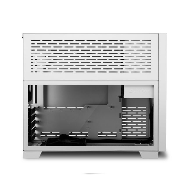Kućište SHARKOON gaming, MS-Y1000 wh, white, ventilatori 1x80mm PWM, 3x120mm PWM, Micro-ATX - Image 5