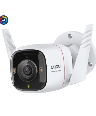TP-Link Tapo C325WB vanjska sigurnosna Wi-Fi kamera, 2K QHD (2688x1520), F1.0, 2,4 GHz, 2T2R, 2 × vanjske antene, 1 × Ethernet port, TAPO-C325WB