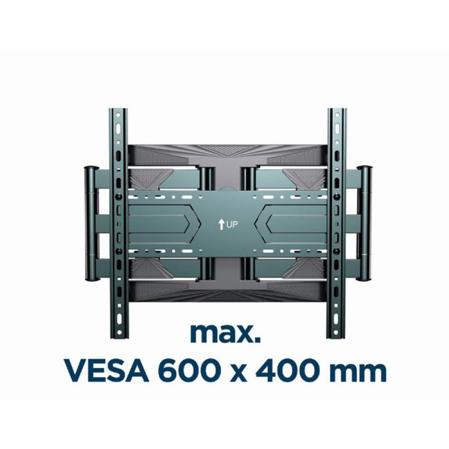 Zidni nosač GEMBIRD WM-80ST-01, 40”-80”, 50 kg, VESA max. 600 mm x 400 mm - Image 7