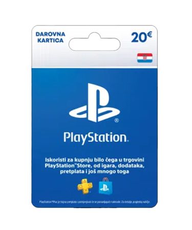 Playstation Network Hrvatska - 20 EUR