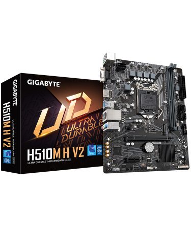 Gigabyte MB H510M H V2 LGA1200, 2xDDR4, M.2, 4xSATA6xUSB, VGA, HDMI, mATX