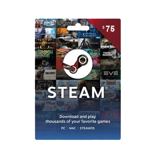 Steam gift card 75$ - Global