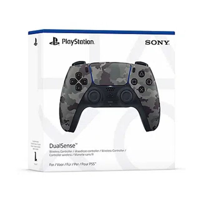 PS5 Dualsense Wireless Controller Grey Camo v2 1000040244 - Image 4